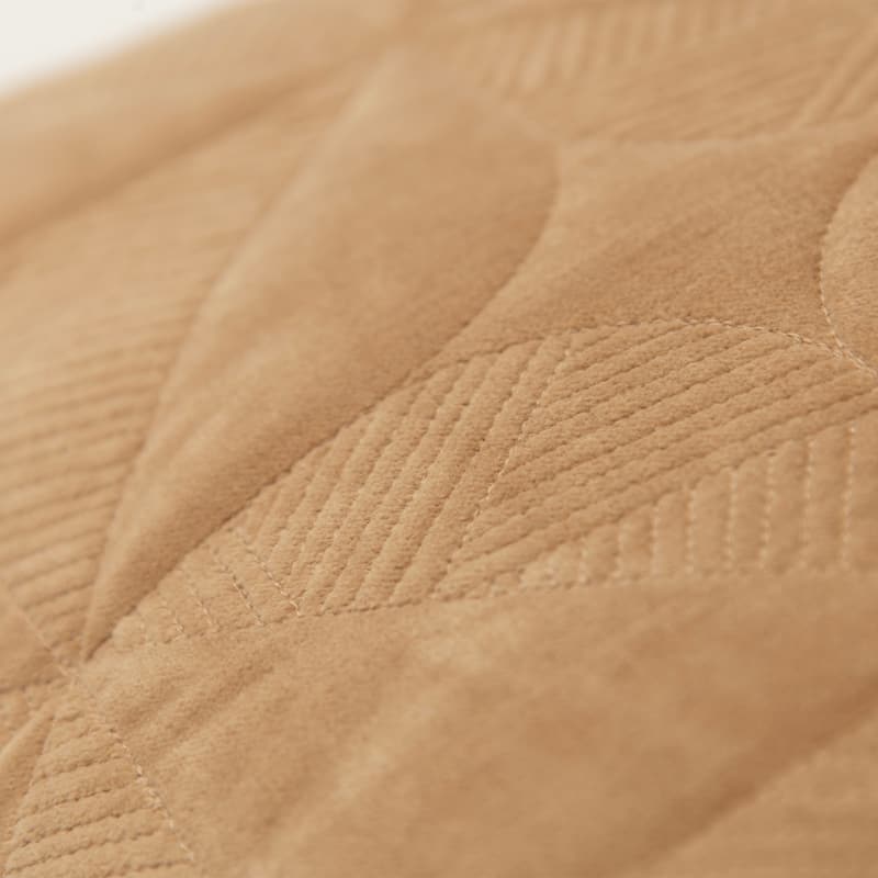 Rizzy Home Transitional Tan Pillow Cover - 20" x 20"