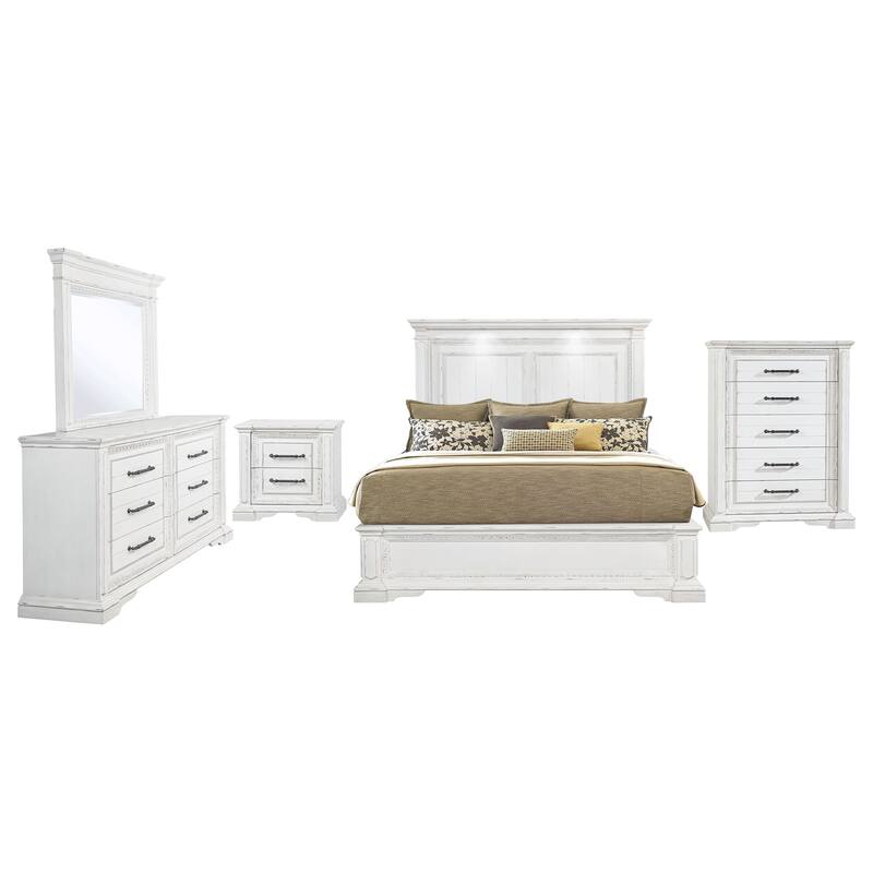 McKinney Bedroom Set Vintage White
