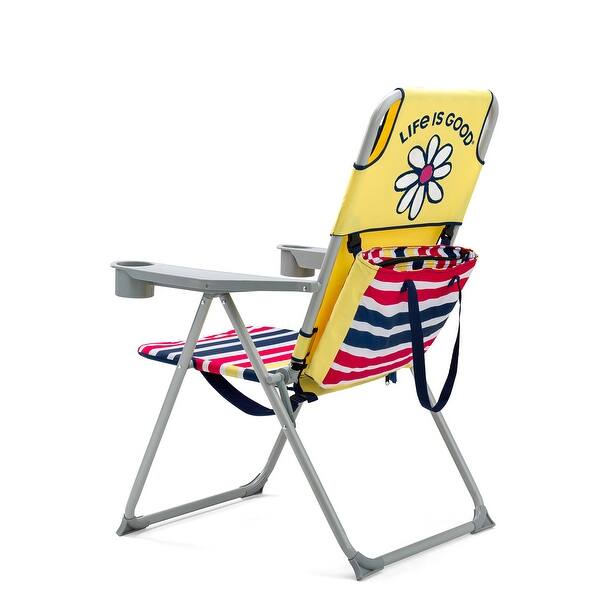 Life Is Good Grey Oversized Backpack Lawn Chair Overstock 32308691 Lawn chair on wn network delivers the latest videos and editable pages for news & events, including entertainment, music, sports, science and more, sign up and share your playlists. life is good grey oversized backpack