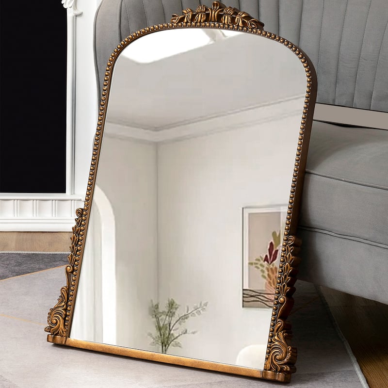 Traditional Baroque Arch Wall Mirror