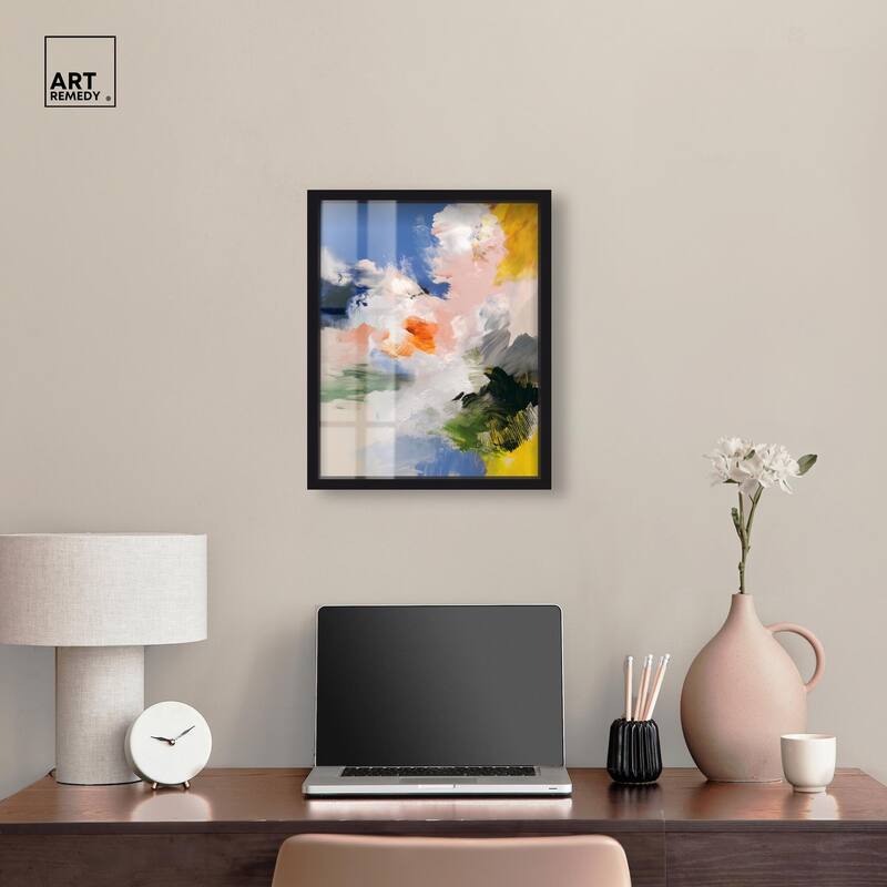 Clouds and Color I Shadowbox by Art Remedy