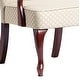 preview thumbnail 13 of 22, Copper Grove Casalis Cherry Finish Gooseneck Accent Chair