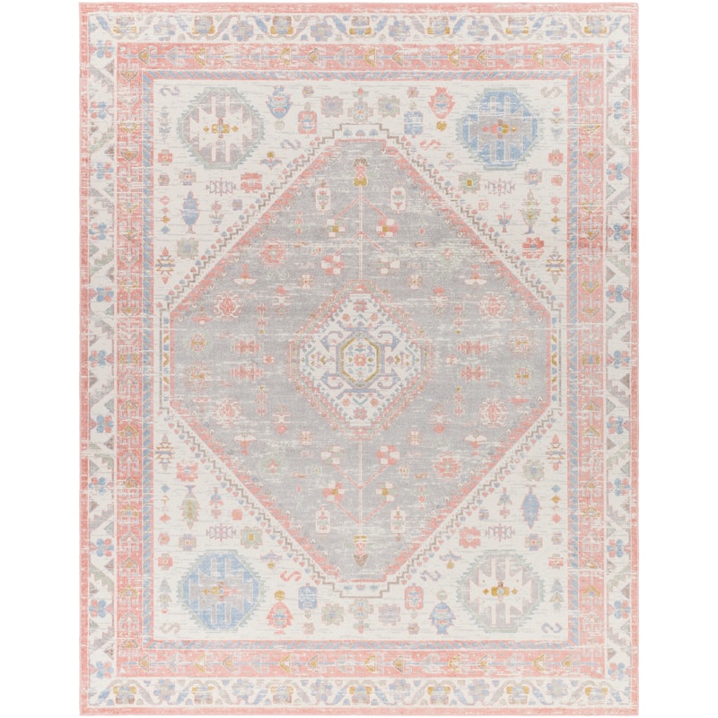 Livabliss Lavadora Vintage Persian Machine Washable Area Rug