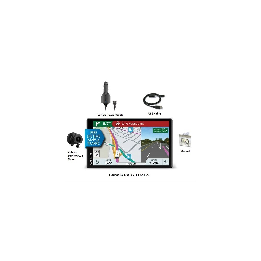 Shop Garmin Rv 770 Lmt S Garmin Rv 770 Lmt S Black Overstock 25322794