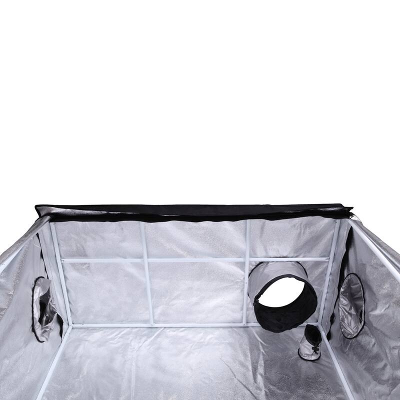 Plant Growing Green and Black Tent Grow Tent Kits with Window - Green & Black