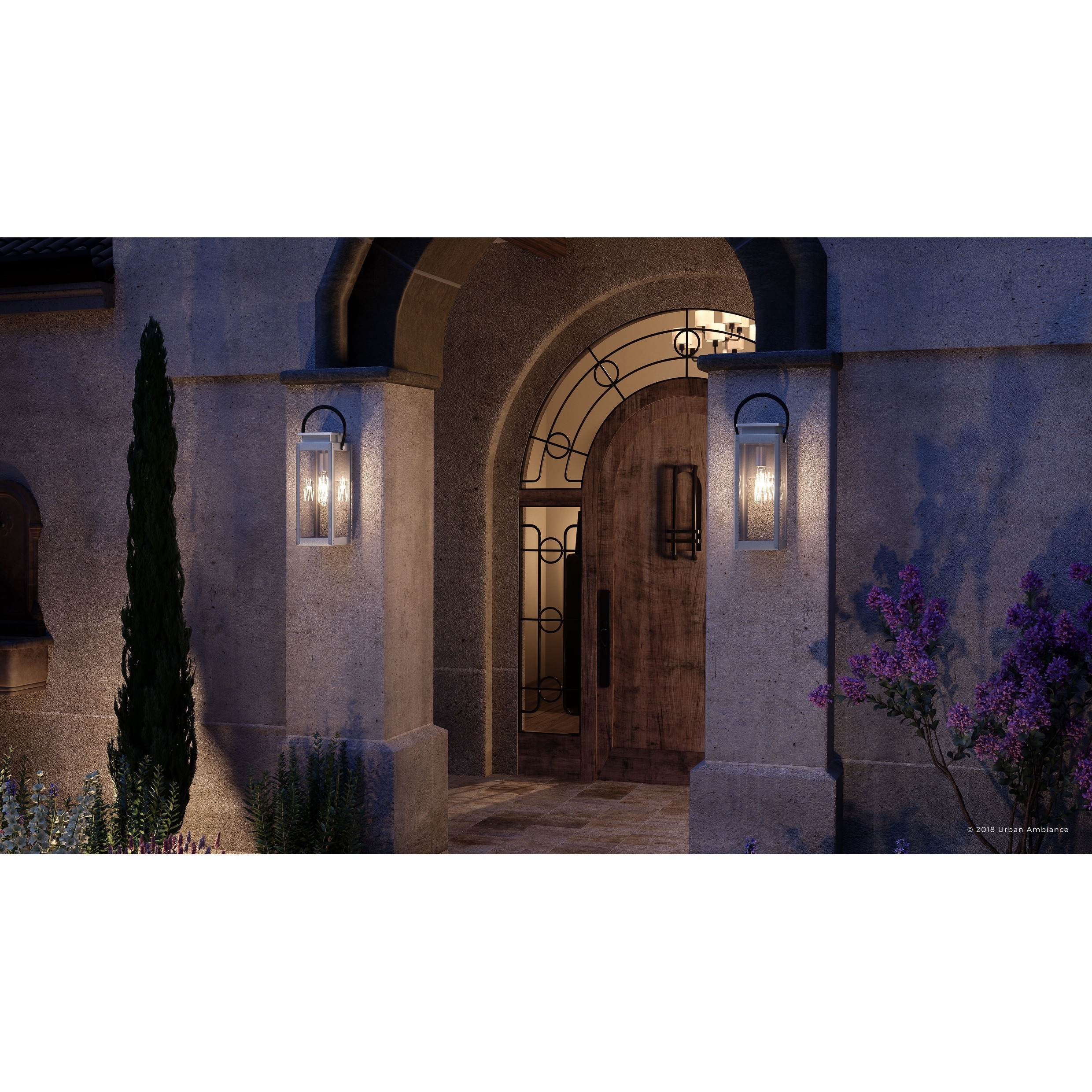 Luxury Modern Farmhouse Outdoor Wall Light, 23.625\, image size:2480x2480