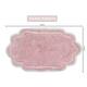 Home Weavers Allure Collection Absorbent Cotton, Machine Washable and Dry Bath Rugs