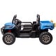 preview thumbnail 91 of 95, Electric 24V Ride-On Dump Truck for Kids, 2 Seater with Remote Control, Non-Slip Tires, and Storage Space