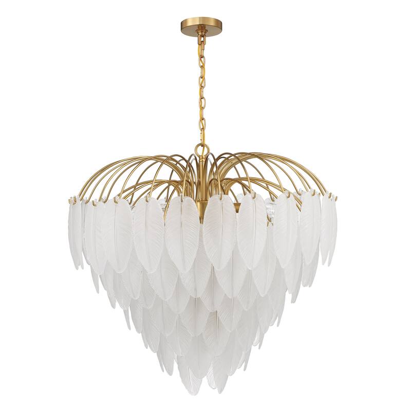 Savoy House 1-3504-9 Boa 9 Light 27" Wide Waterfall Chandelier