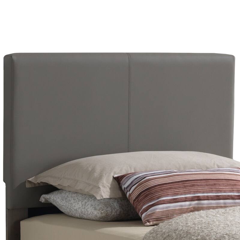 Twin Bed in Light Grey, Stylish and Comfortable