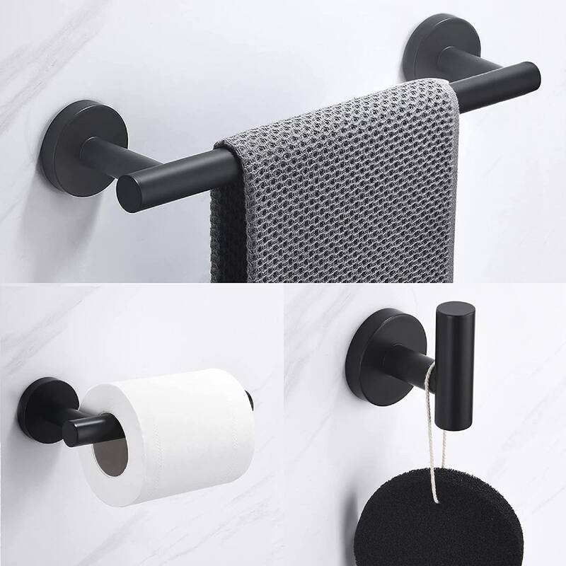 Interbath 3 Pieces Bathroom Hardware Accessories Set