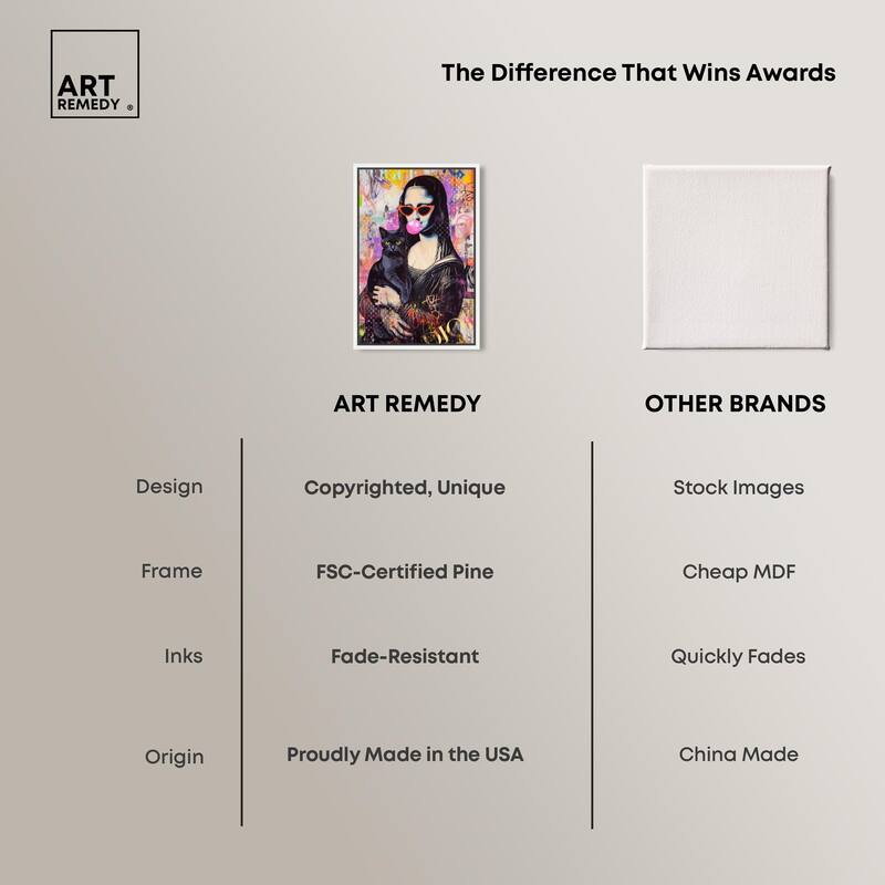 Classical Gal and Her Companion Canvas by Art Remedy