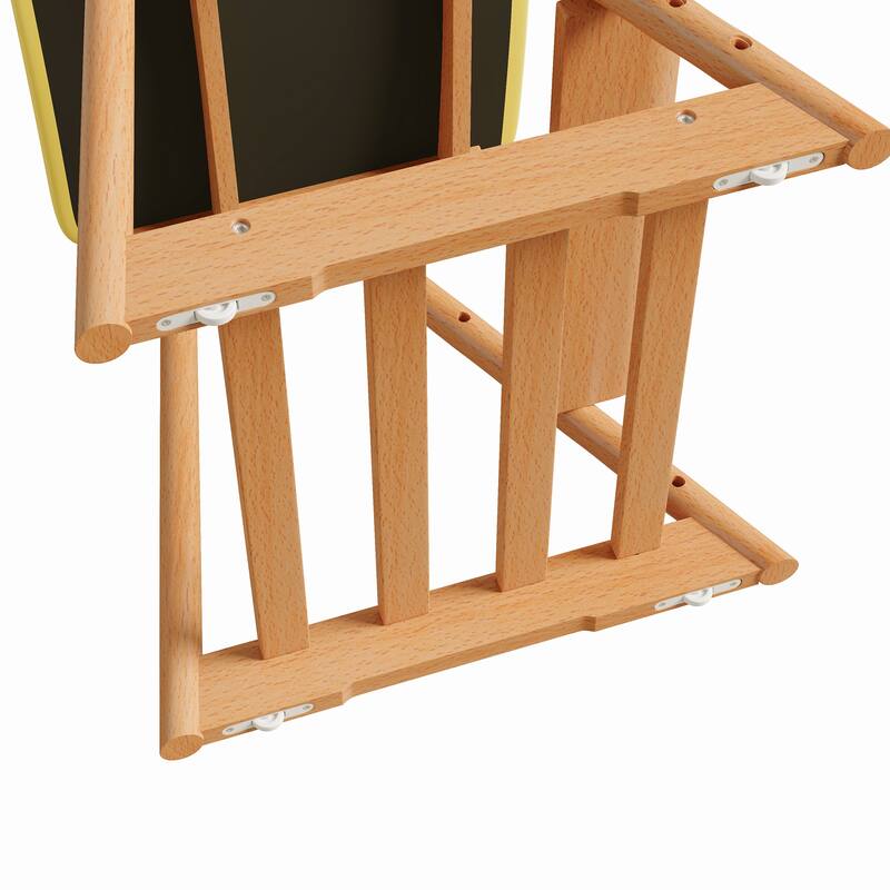 Adjustable Ergonomic Kids Chair, Beech Wood Study Chair for Desk Use