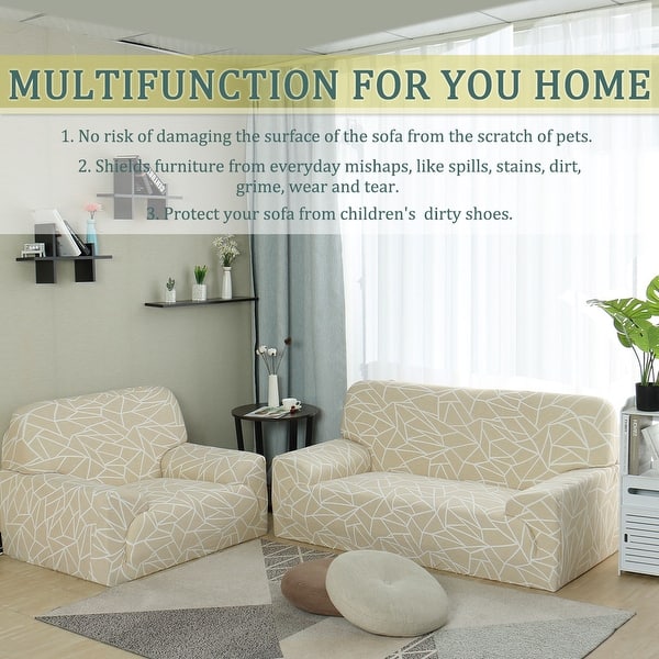 Shop Sofa Couch Covers Slipcovers Polyester Spandex Fabric Stretch