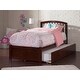 preview thumbnail 84 of 97, Richmond Bed with Footboard and Twin XL Trundle Walnut - Twin XL