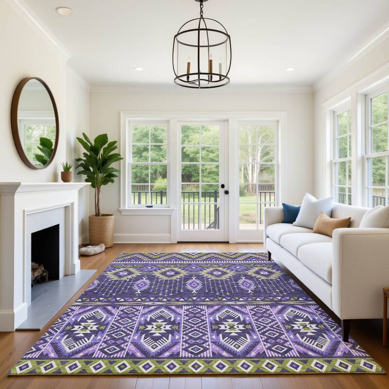 Premium Washable Super Soft Global Inspiration Mayfield Rug