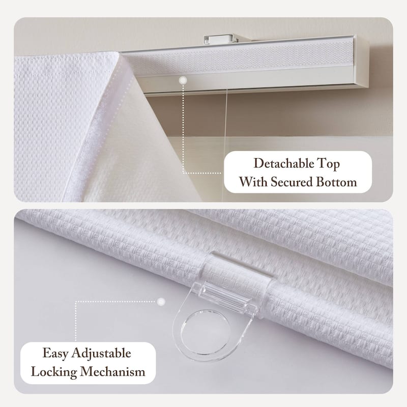 Madison Park Galen Matte Cordless Roman Blind Galen Matte fabric