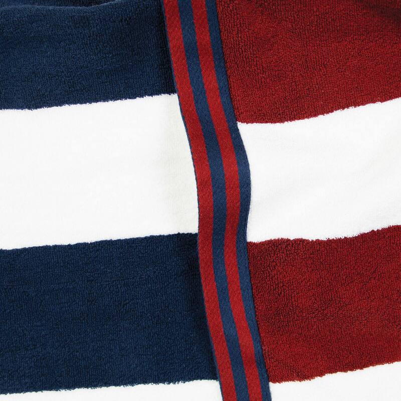Aston & Arden Striped Reversible Oversized Beach Towel - 35x70