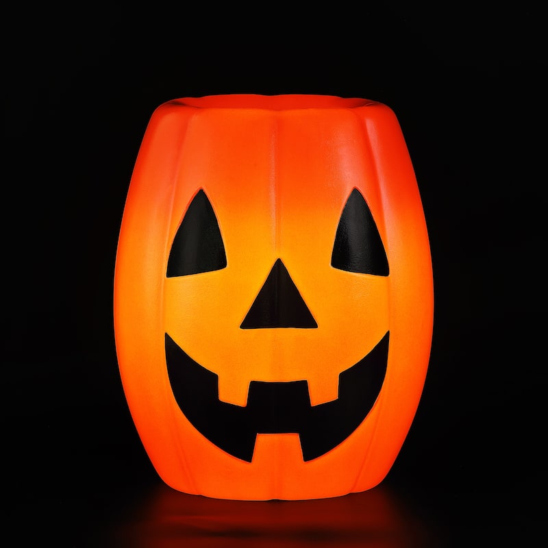 18 in. Jack-O-Lantern Blow Mold Candy Bowl