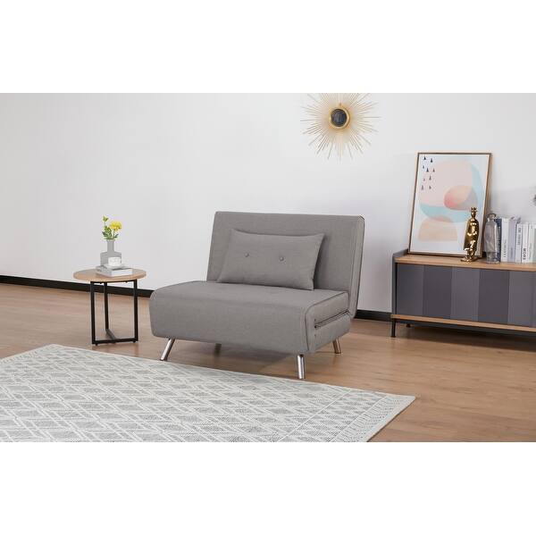 Abbyson Darcy Fabric Twin Pillow Back Futon Chair Bed Bath & Beyond