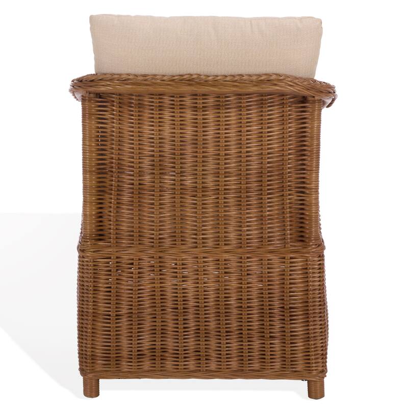 SAFAVIEH Couture Nikolina Rattan Accent Chair - 24"W x 27"D x 30"H