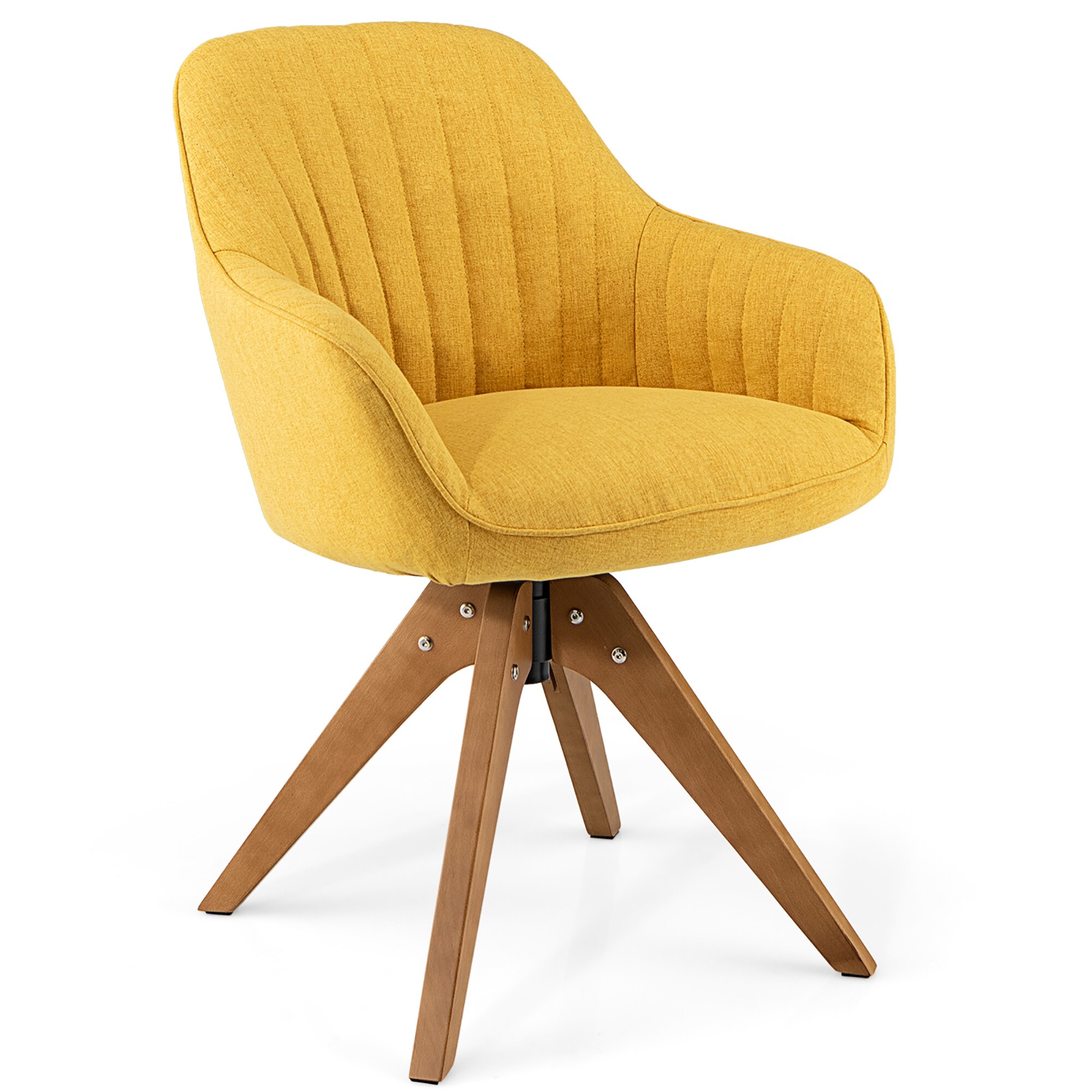 Costway swivel sales accent chair