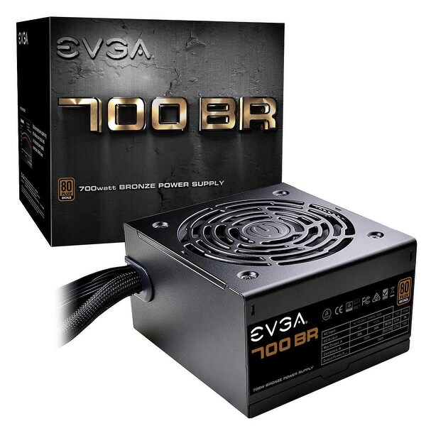 Shop Evga 100 Br 0700 K1 700 Br 80 Bronze 700w Power Supply