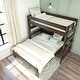 preview thumbnail 13 of 26, Max and Lily Farmhouse Twin over Queen L Shaped Bunk Bed