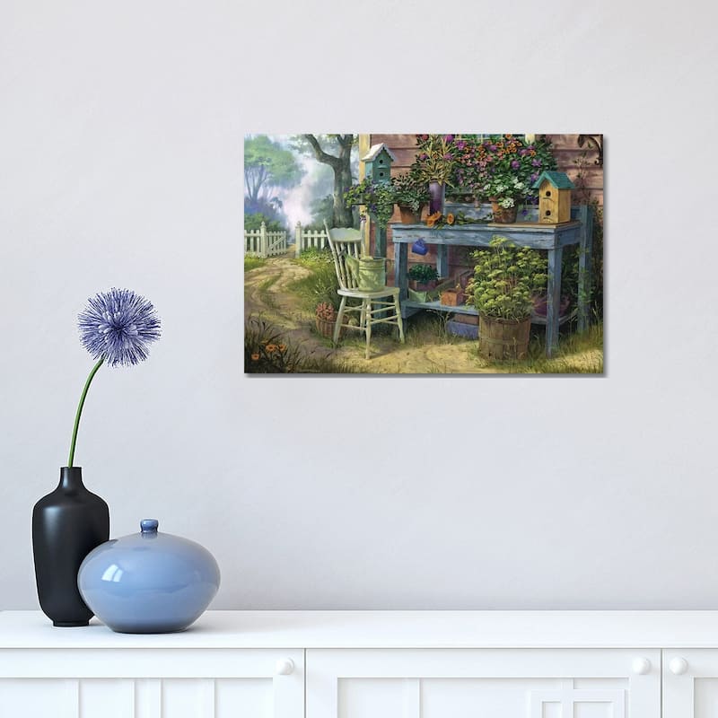 iCanvas "Wildflowers" by Michael Humphries Canvas Print - 12x18x1.5
