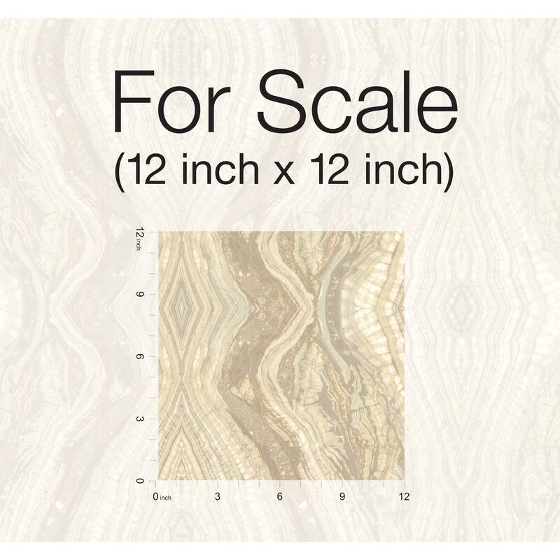 Glasgow 20' L x 27" W Kaleidoscope Peel and Stick Wallpaper