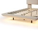 preview thumbnail 9 of 16, Full Size Upholstered Platform Bed with Sensor Light and 2 Large Backrests, Stylish Platform Bed with 2 sets of USB Port