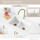 preview thumbnail 7 of 7, Composite Granite Dual-Mount 30" Double-Bowl kitchen Sink - 30" x 18" x 9.50"