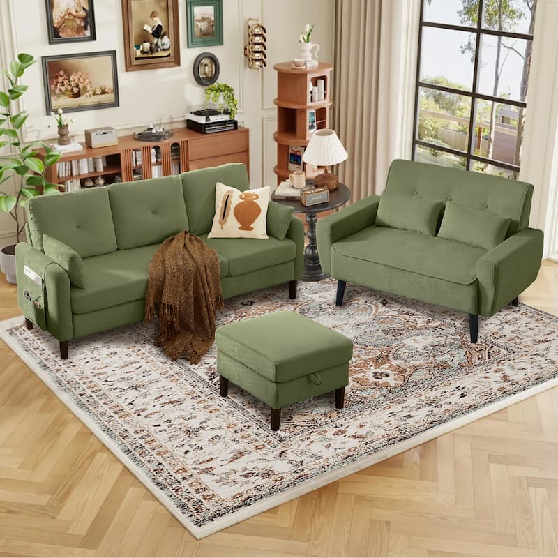 3 Pieces Living Room Sets