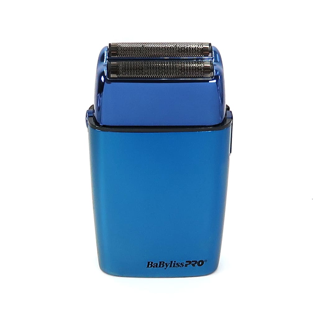 BaByliss Pro LIMITED EDITION Cordless Metal Double Foil Shaver (Blue) FXFS2BL - Blue