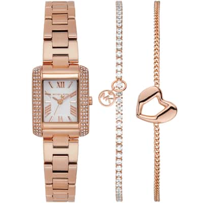 Michael Kors Women's Emery Set White Dial Watch - MK7512SET - 6 (36)