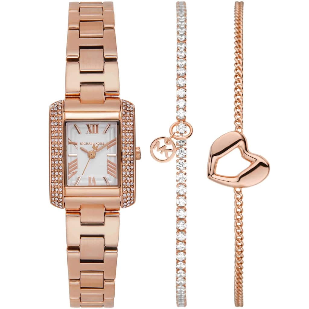 Michael Kors Women's Emery Set White Dial Watch - MK7512SET - 6 (36)