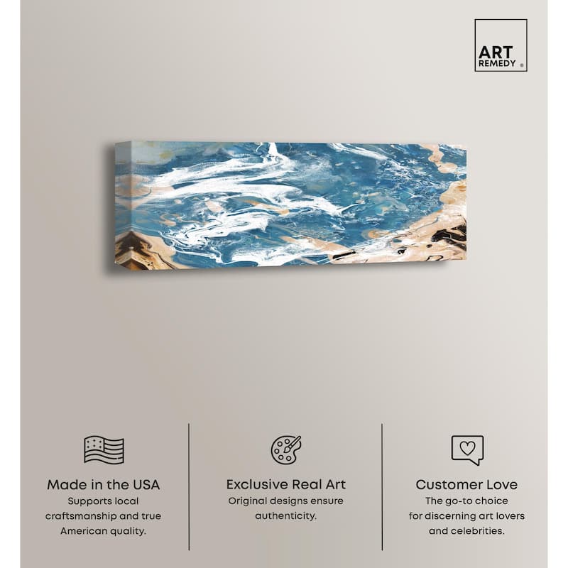 Brilliant Earth Panoramic Canvas by Art Remedy, Gallery Wrapped