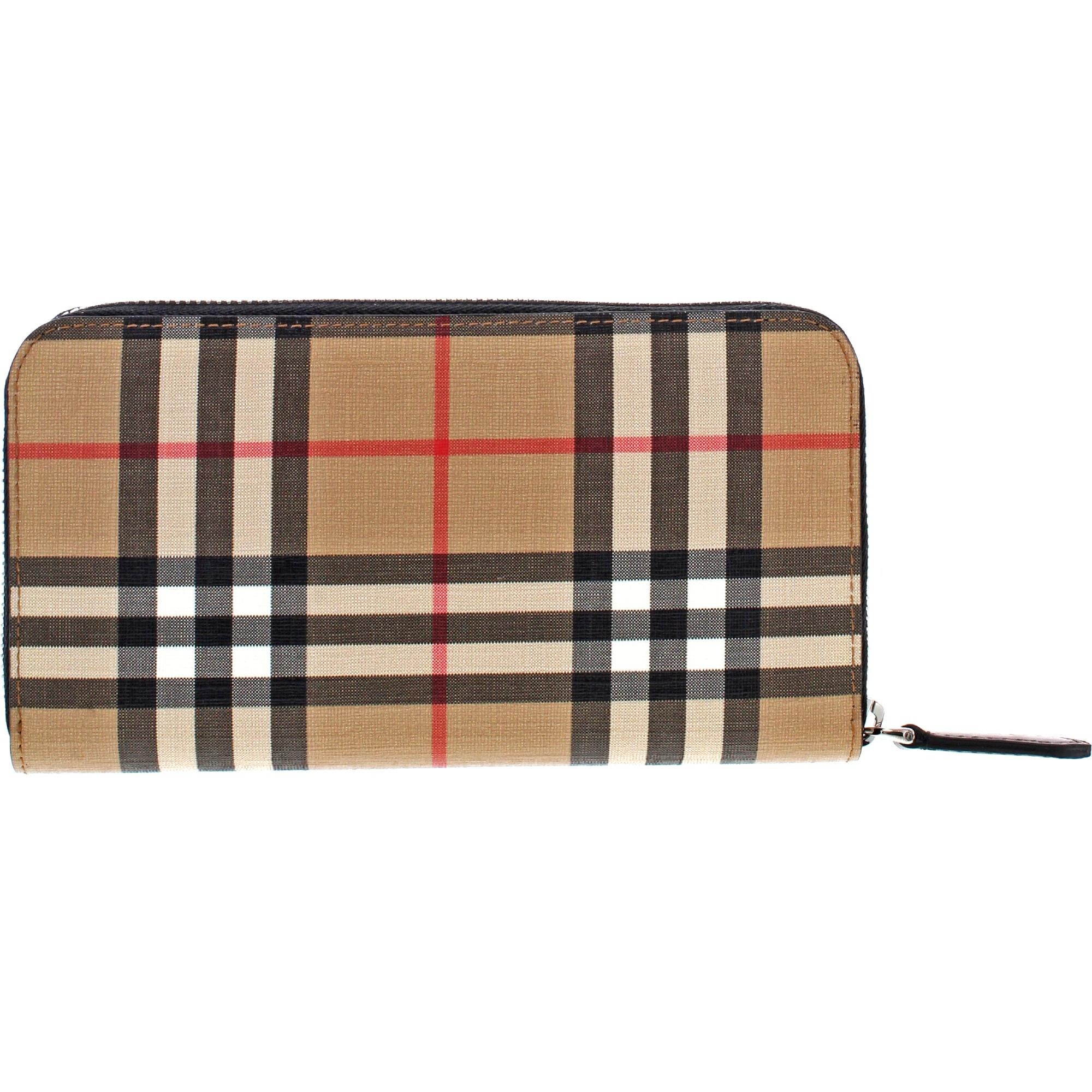 burberry checkered wallet