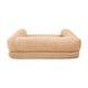 preview thumbnail 3 of 13, Sherry Kline Sherpa Couch 3-Sides Bumper Dog Bed