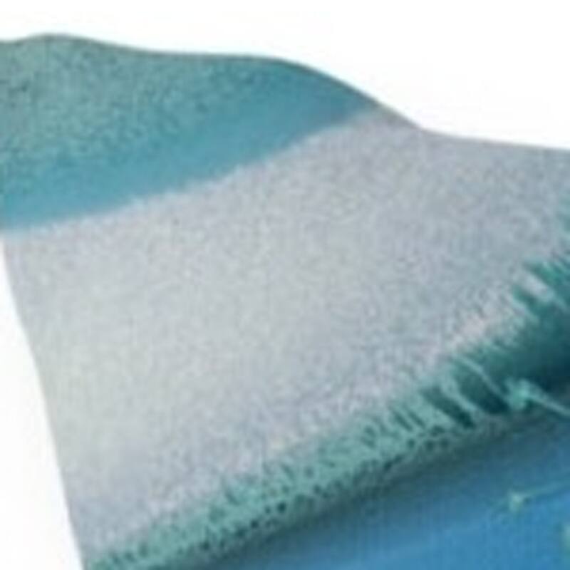 HomeRoots 16" X 16" Blue and White Bird Blown Seam Floral Indoor Outdoor Throw Pillow - 16.00' X '16.00' X '5.00