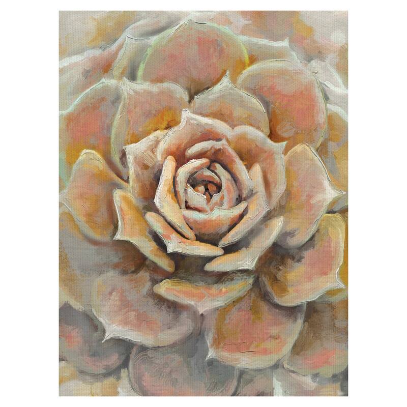 Desert Bloom Canvas Art Print