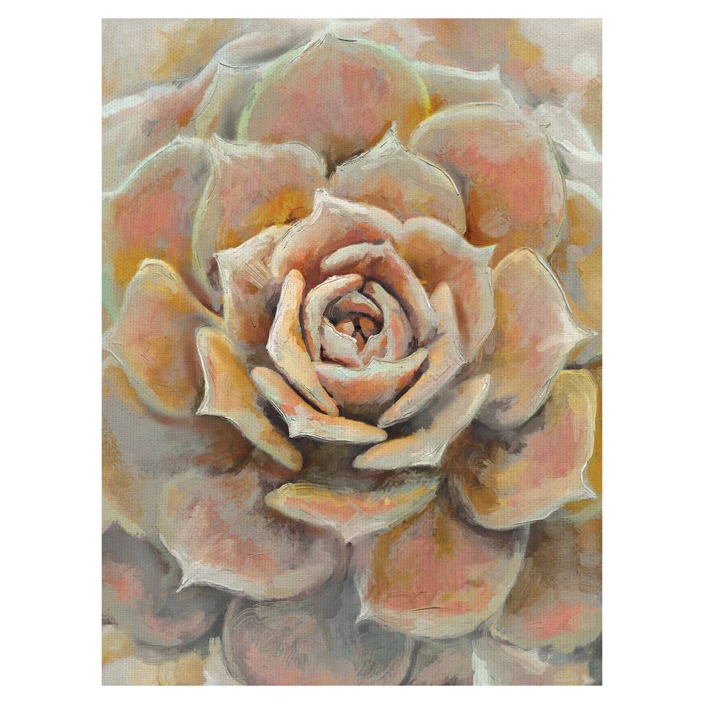 Desert Bloom Canvas Art Print