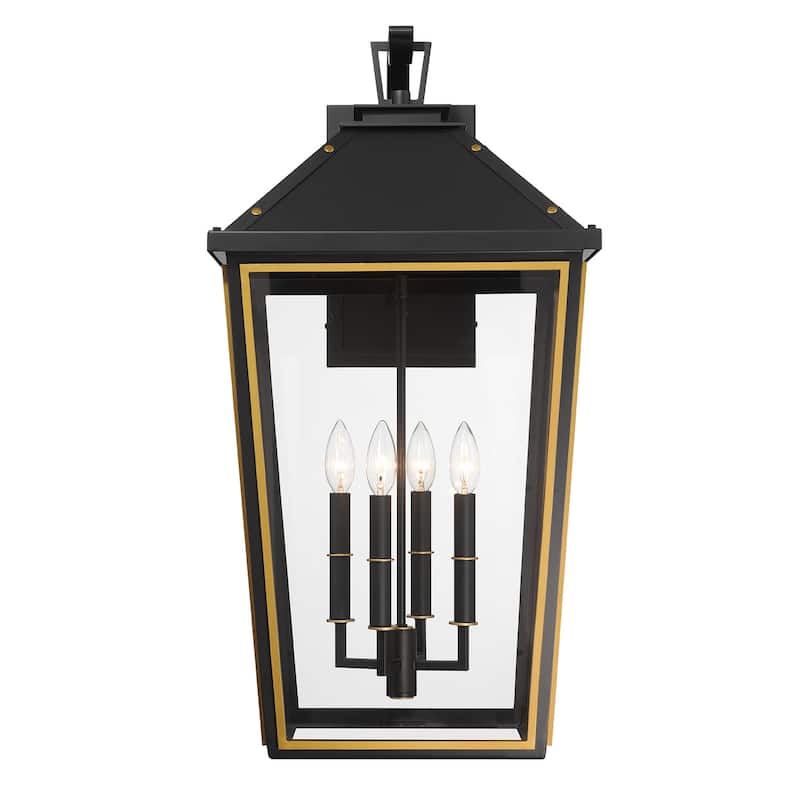 Crystorama Lighting Group HAW-604 Hawkins 4 Light 30" Tall Outdoor