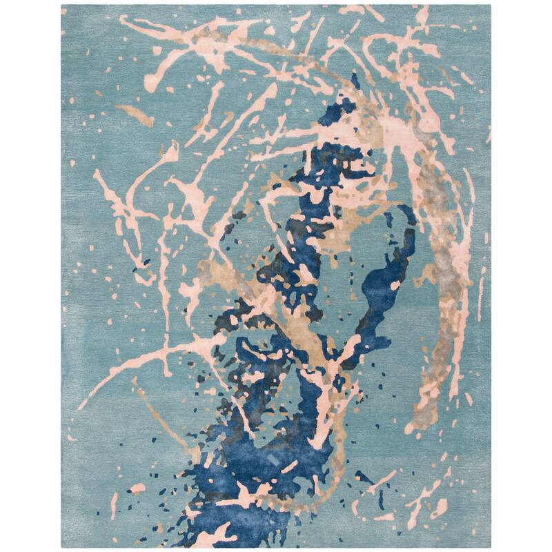 SAFAVIEH Handmade Soho Shaunna N.Z. Wool/ Viscose Rug