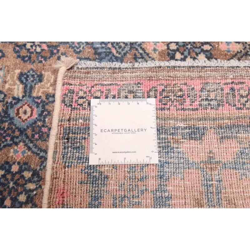 ECARPETGALLERY Hand-knotted Antalya Vintage Brown Wool Rug - 4'2 x 7'2