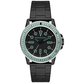 Armani Exchange Men's Classic Black Dial Watch - AX1858 main image 1