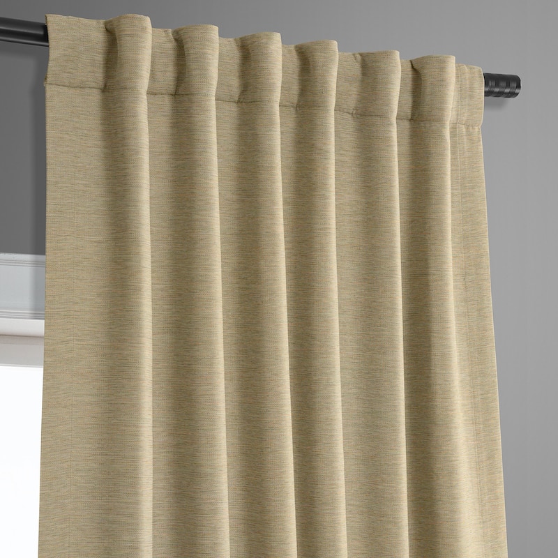 Exclusive Fabrics Bellino 63 In Room Darkening Curtain (1 Panel) - 50 x 63