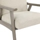 preview thumbnail 44 of 85, Weldon Mid-Century Fabric Upholstered Chair