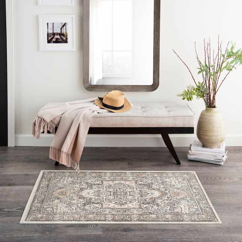 Nourison Quarry Indoor only Persian Area Rug