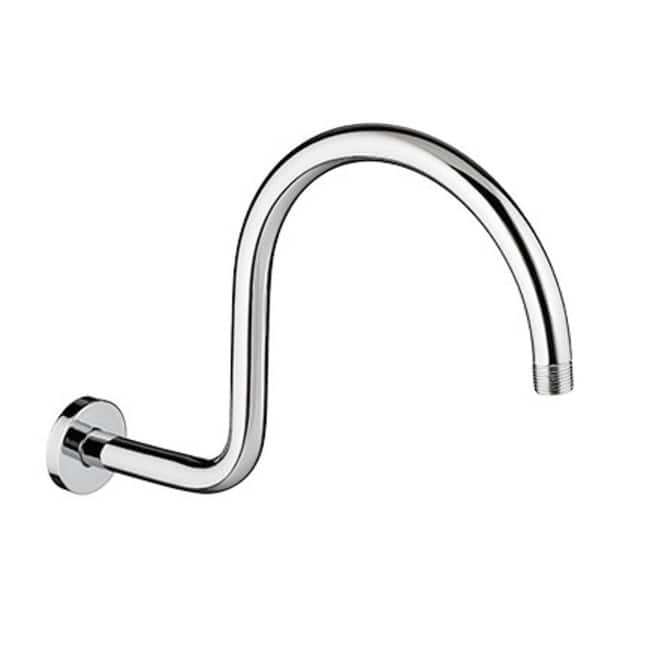 DXV Shepherd's Hook Shower Arm - 12" - Polished Chrome